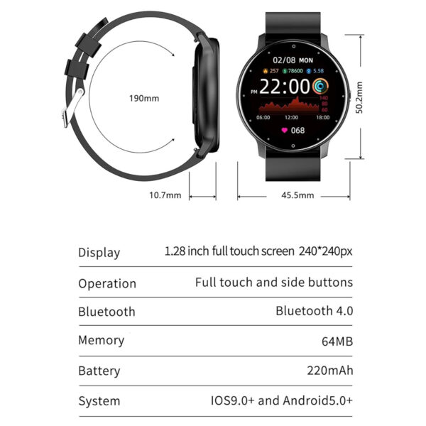 Rival Smart Watch (3-Pack) – Smart Style, Triple Value - Image 3